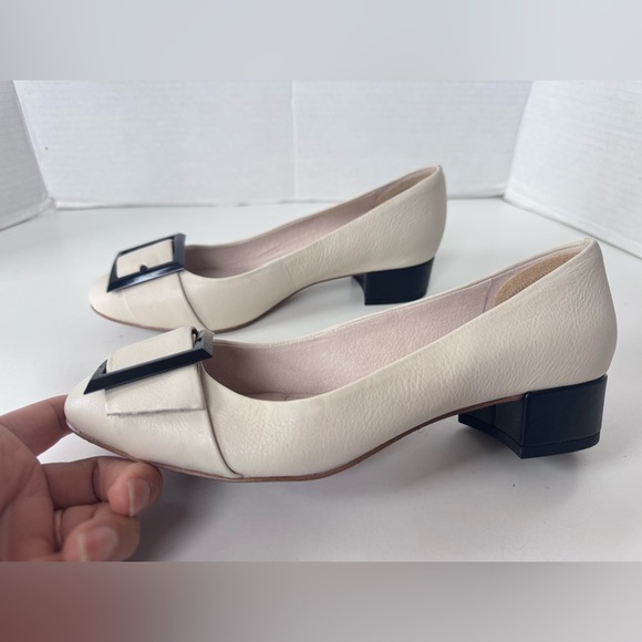 Louise Et Cie lo Brianna Pumps Ivory Beige Women’s Size 5.5 - Picture 7 of 12